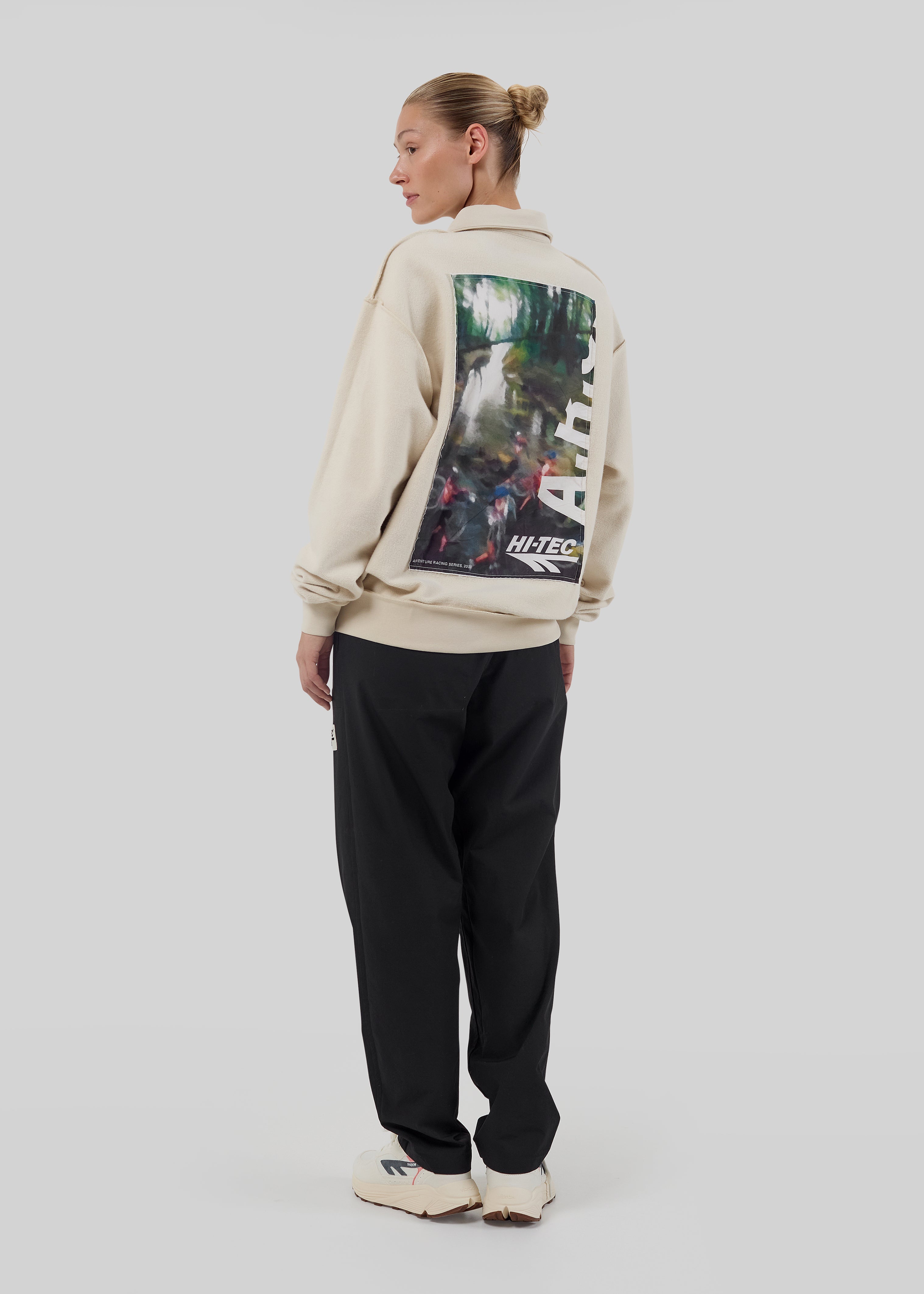 HTS74 ARS HALF ZIP SWEATER