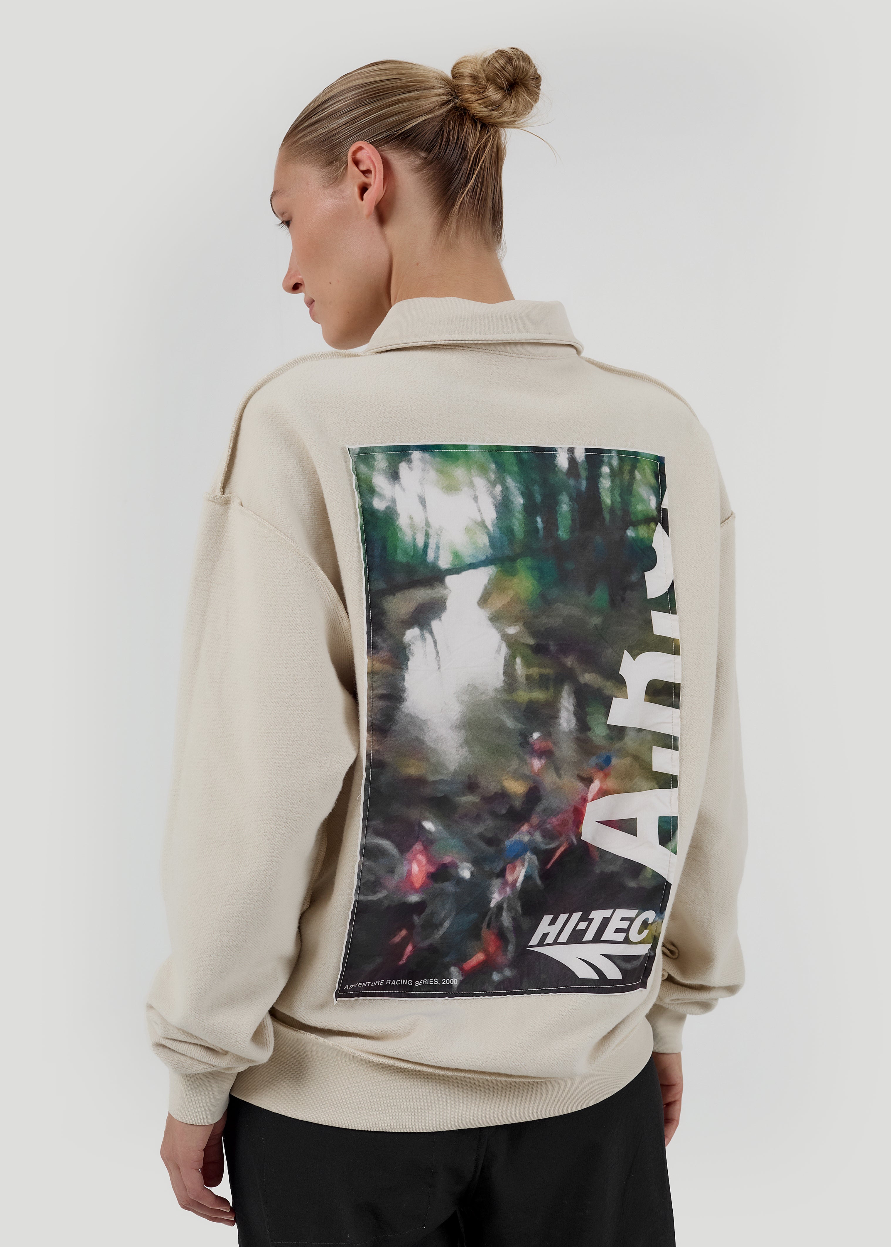 HTS74 ARS HALF ZIP SWEATER