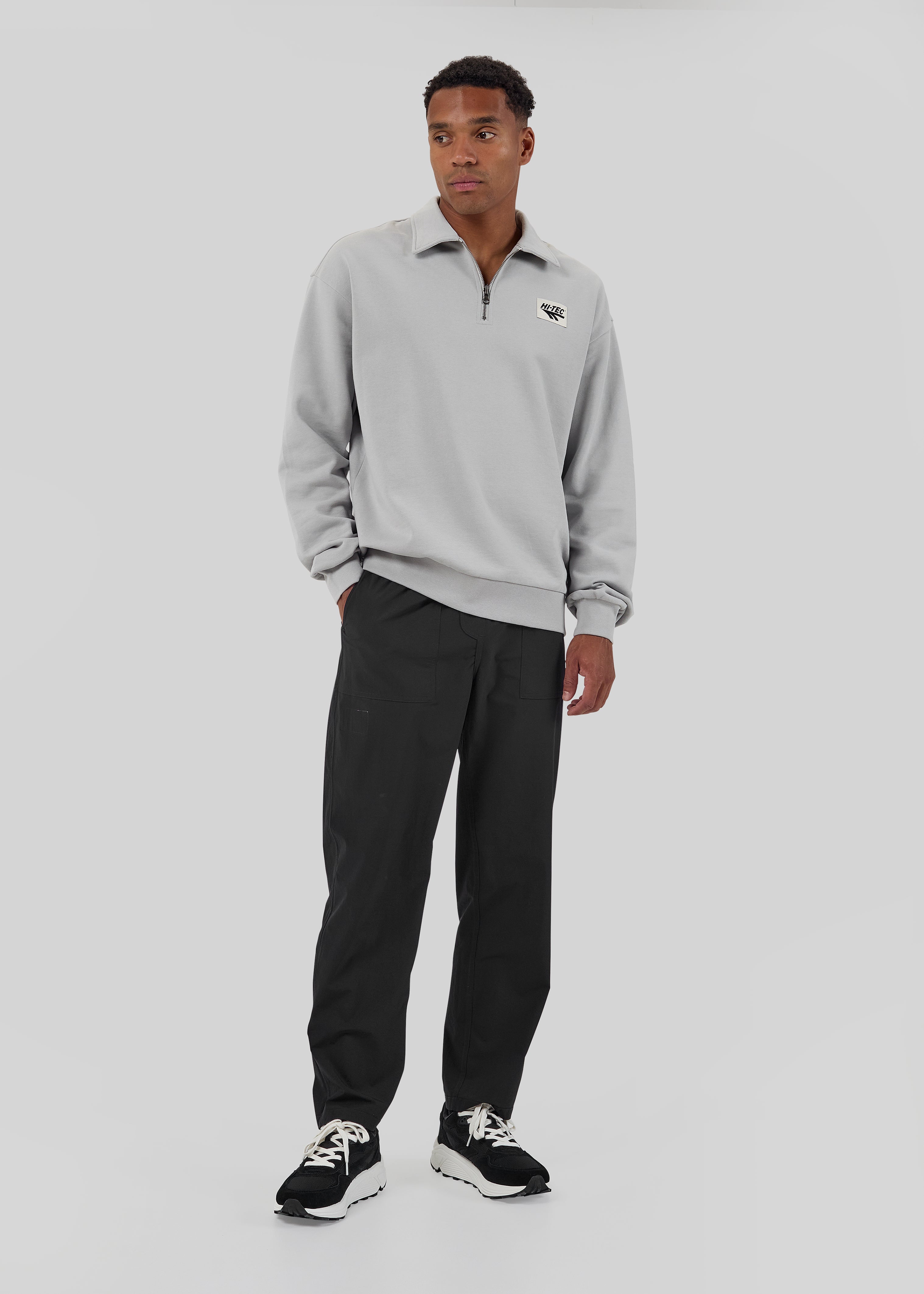HTS74 ARS HALF ZIP SWEATER